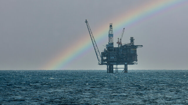 Plattform in der Nordsee