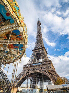 Carousel of the Eiffel Tower, Paris, France