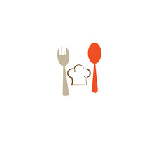 Restaurant or food logo or vecctor illustration