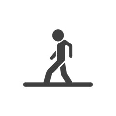 Walk logo vector