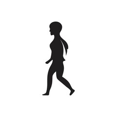 Walk logo vector