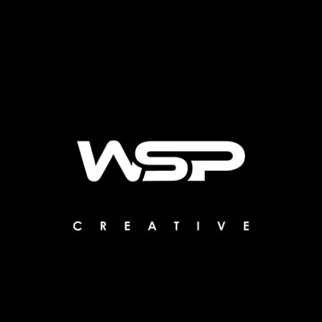 WSP Letter Initial Logo Design Template Vector Illustration