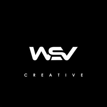 WSV Letter Initial Logo Design Template Vector Illustration	
