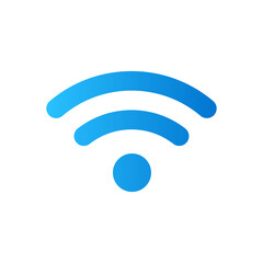 Wifi icon with gradient