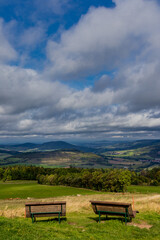 Unterwegs zum Aussichtspunkt Noahs Segel in der wunderschönen Rhön - Thüringen