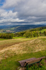 Unterwegs zum Aussichtspunkt Noahs Segel in der wundersch&ouml;nen Rh&ouml;n - Th&uuml;ringen