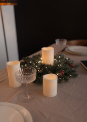 New Year's decor and mood
