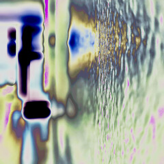 Building Details in Color Abstract