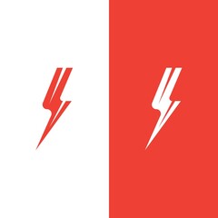 flash thunderbolt logo template
