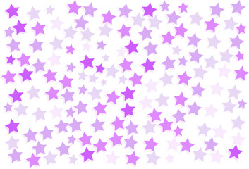 Pink color star and shadow illustration art vector background, abstract pattern symbol star wallpaper and backdrop