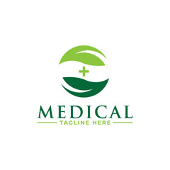 medical cross logo icon vector template