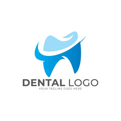 dental concept logo icon vector template
