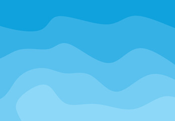 Simple background with gradient color waving lines