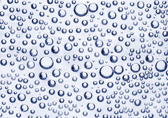 Fototapeta na wymiar Soda water with bubbles as background, closeup view