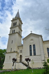 Fototapeta na wymiar Roman Catholic Church Tower of St. Joseph (Sighisoara)2017