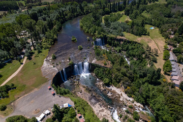 waterfall Salto del Laja, Chile
