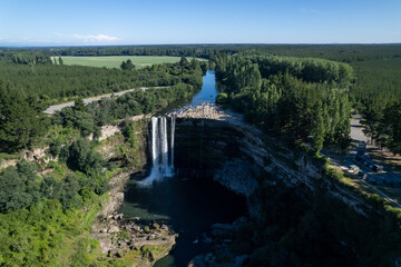 waterfall salto del itata, Chile