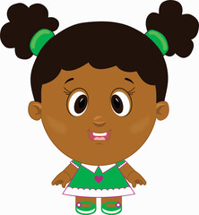 Obraz premium Black girl 2