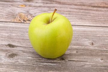 Ripe and sweet green apple