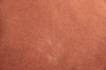 Bright orange fabric texture. Bright orange background 