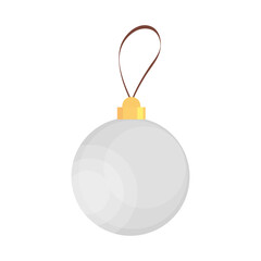 christmas white ball