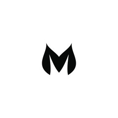 Letter M Concept Nature Logo Design