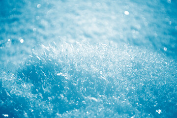 Obraz premium Background. Winter landscape. The texture of the snow