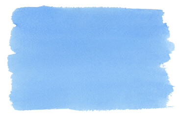 Obraz premium Abstract blue watercolor painting background