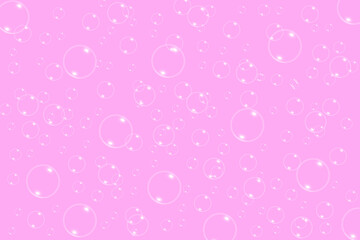 pink water drops on glass