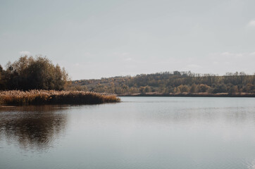lake in autumn