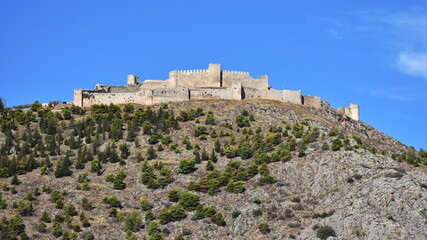Fototapeta na wymiar castle of Argos in Greece