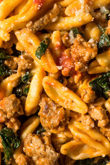 Homemade Cavatelli Pasta Dinner