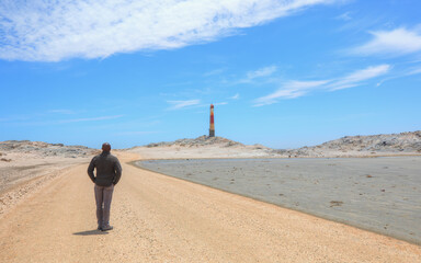 Diaz Point amazing lighthouse -  Lüderitz, Namibia