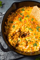 Homemade Mexican Chorizo Queso Oaxaca Dip