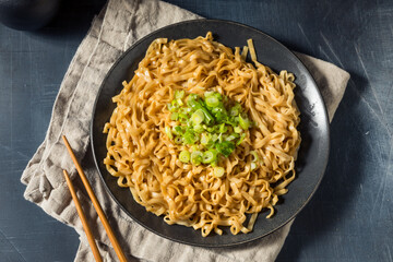 Homemade Spicy Soy Scallion Noodles