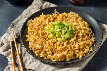 Homemade Spicy Soy Scallion Noodles © Brent Hofacker