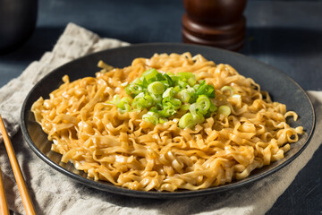 Homemade Spicy Soy Scallion Noodles