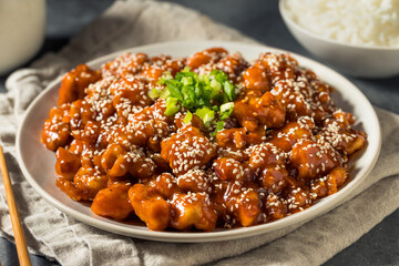 Homemade Korean Gochujang Chicken