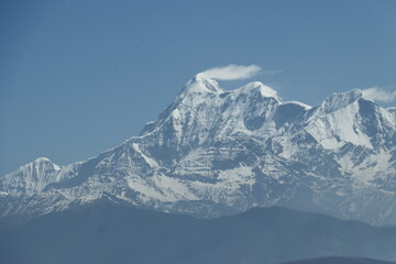 Fototapeta na wymiar Pindari Glacier, Uttarakhand, India
