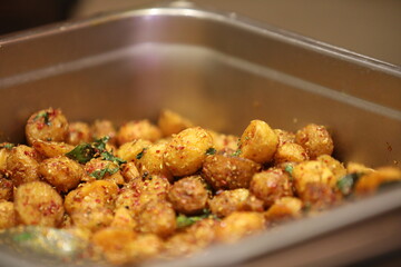 chop with potatoes