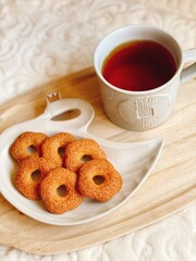 tea and cookies