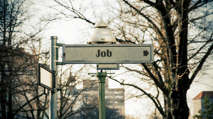 Street Sign to Job