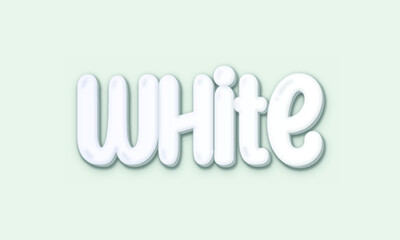 editable 3d text effect