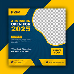 back to school social media promotion banner template premium vector
Back to school admission promotion banner
Fashion sale social media  banner template, Instagram post template