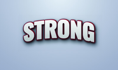 editable 3d text effect