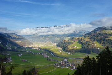 Das Urlaubsdorf Zell am Ziller im Zillertal in Tirol