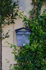 mailbox on the wall