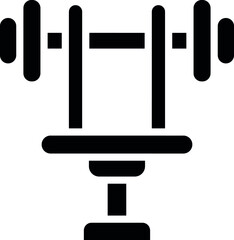 health icons weight lift  and gym
