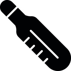 health icons thermometer  and temperature