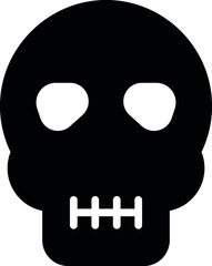 health icons head  and skull